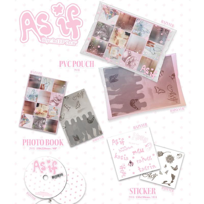 ifeye 3rd EP As If (Photobook Hazy Ver. / Daisy Ver.)