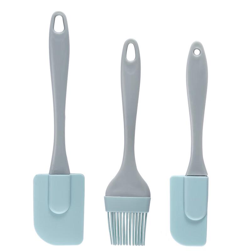 Yoshida Craftsman Silicone Oil Brush & Scraper 3-Piece Set (6-Pack)