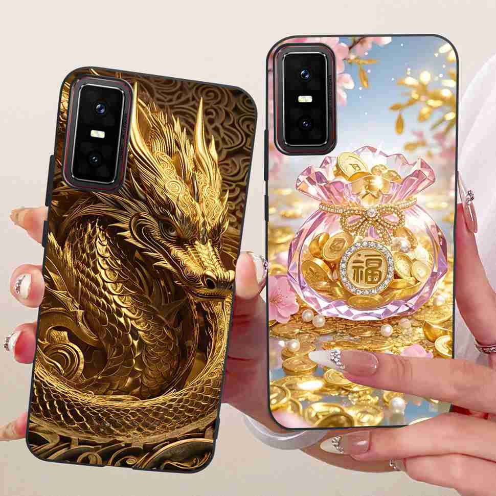 Phone Shell For Infinix GT 30 Pro 5G Cover Soft Silicone Animal Pattern Cases For Infinix GT30 GT20 GT 20 30 Pro Protector Cover