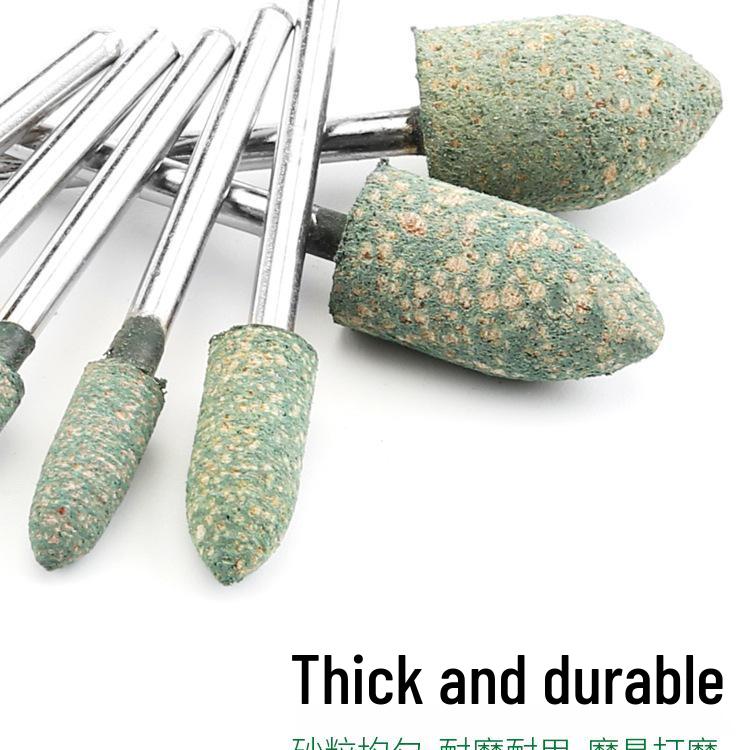Sesame Rubber Grinding & Polishing Head for Deburring Jade and Metal