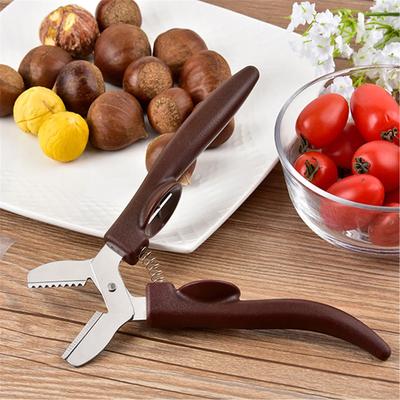 Chestnut Cutter Nut Cracker Εργαλείο Chestnut Cracker Κλιπ κάστανου από ανοξείδωτο ατσάλι Βολικός αποφλοιωτής κάστανου για την κουζίνα