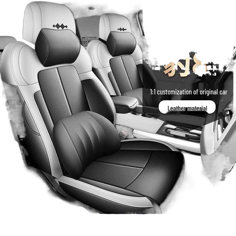 Zhiyong Flagship 7-Seater Seat Covers - All-Season Leather Cushions