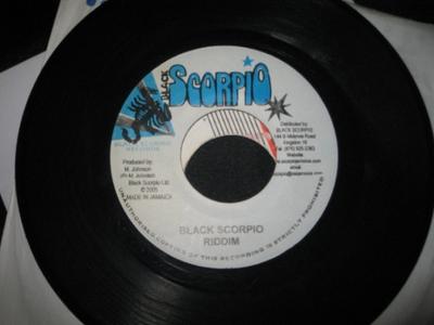 7inch Record ANTHONY CRUZ - Why It Have To Be NONE Black Scorpio 2005 Jamaica Reggae, Ska & Dub Used