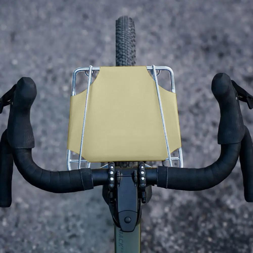 Folding Bike Front Bag Carrier Metal Bike Basket Front Rack Carrier Front Bike Cargo Rack for MTB Road Bicycle