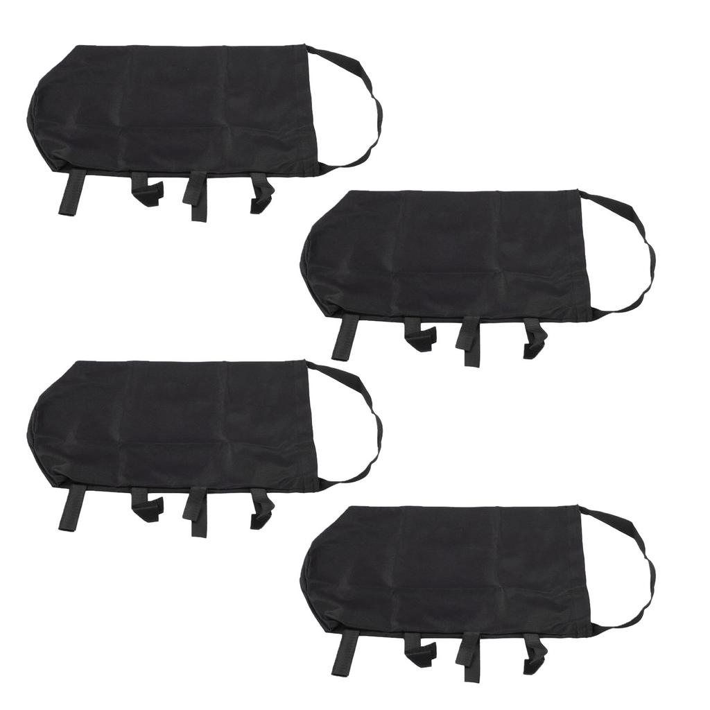 4 Pcs Canopy Weights Sand Bags Heavy Duty 600D Oxford Fabric Tent Leg Sand Bags Holds 35lbs Windproof for Outdoor
