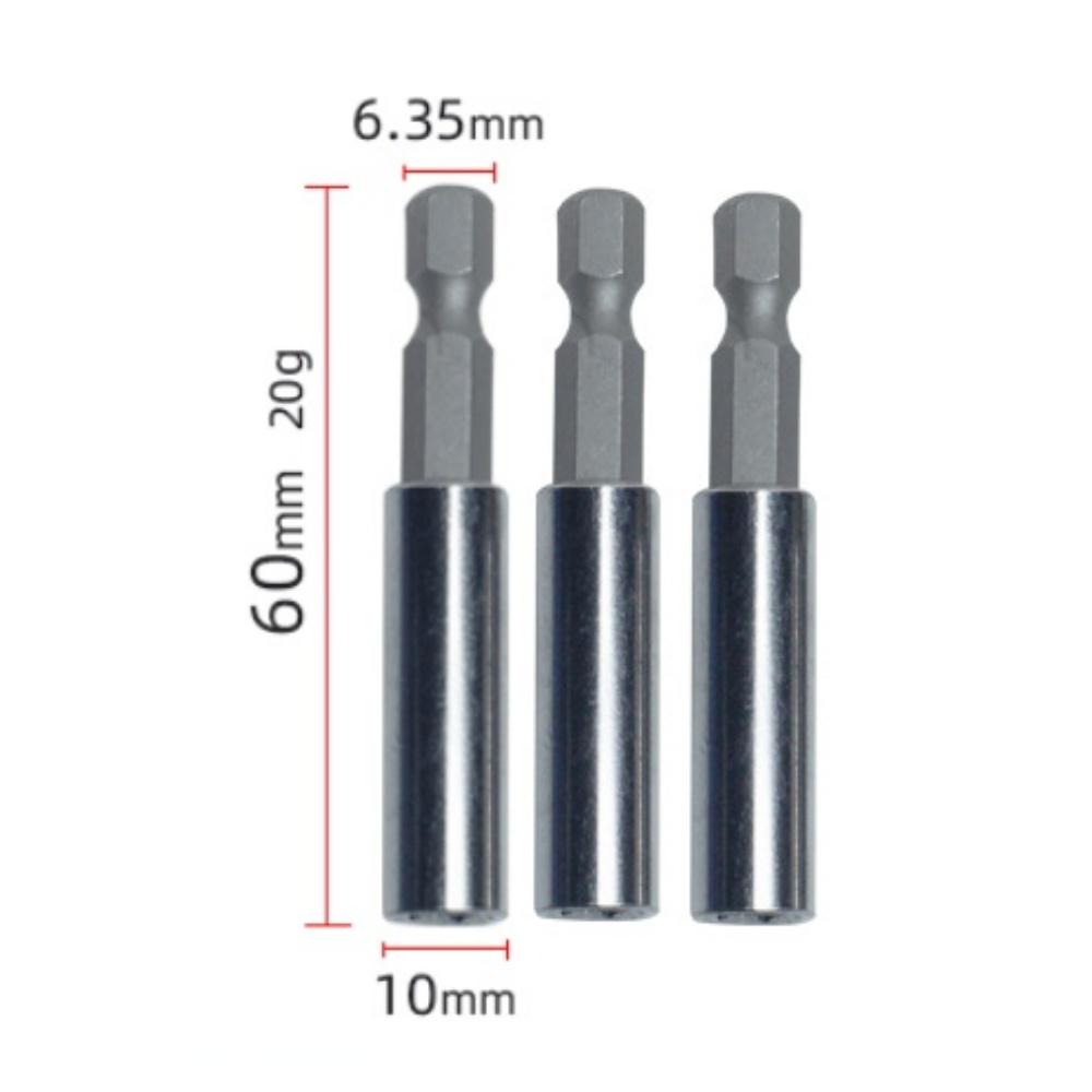 20-1PCS Hex Shank Drill Bit 60MM-150MM Magnetic Screwdriver Extended Link Screwdriver Head Holder Kit Rotary Tool Accessories