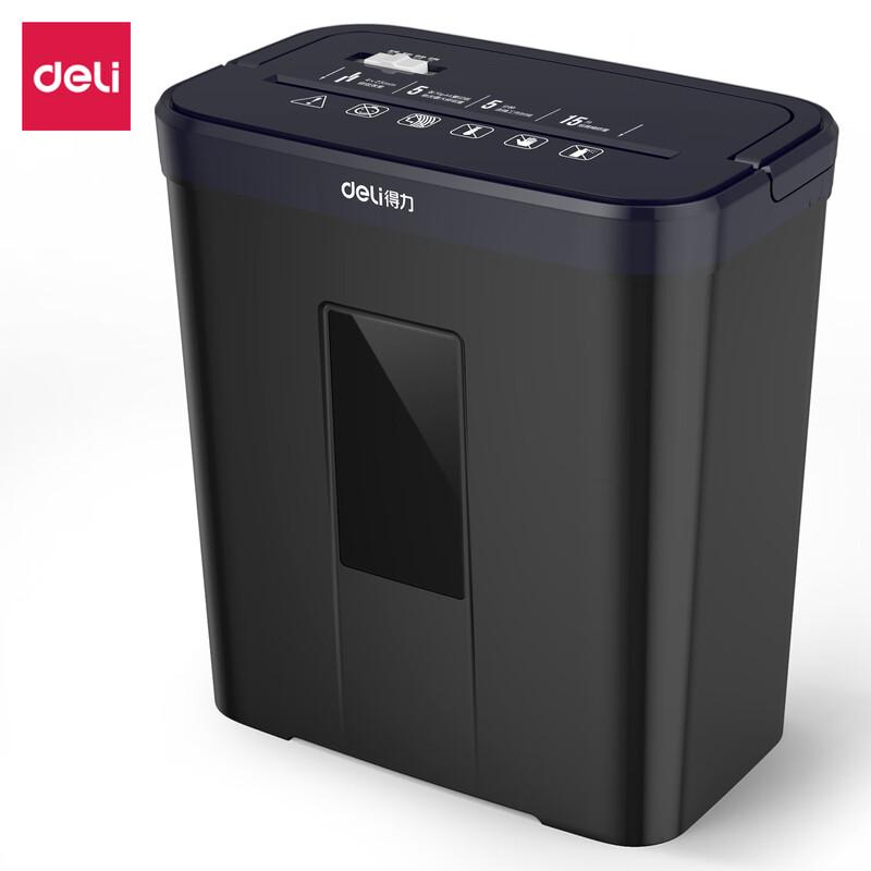 Deli P-4 Cross-Cut Paper Shredder CN plug (adapter included)
