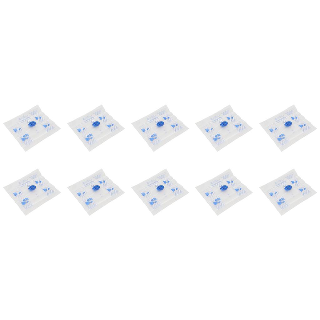10pcs Disposable Cardiopulmonary Resuscitation Face Shield with One Way Valve Breathing Barrier