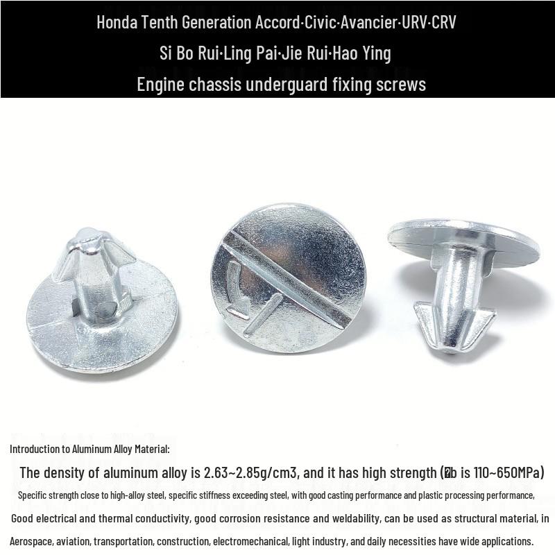 Kompatible Motor-Fahrgestell-Schutzplatten-Bolzensitz für Honda Accord, Civic, Avancier, CR-V, Spirior.