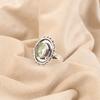 Green Amethyst Gemstone Ring Jewelry, Handmade Gorgeous Silver Ring, 925 Sterling Silver Jewelry For Wedding Gift