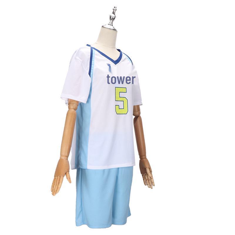 Haikyuu Korai Hoshiumi Ohdai High School Cosplay Jersey Team Uniform