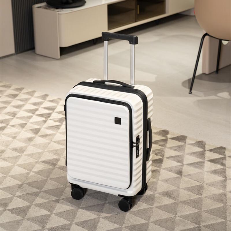 OEING Front-Opening Expandable Luggage 28 Inch
