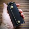 Retro Vegetable Tanned Leather Key Holder
