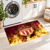 Flannel Kitchen Mat Monaco FC Soft Area Rug Non Slip Floor Carpet Home Decoration