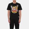 Evisu Buddha Head And Origin Object Print T-Shirt Men Tops Black 2ESHTM1TS621XX