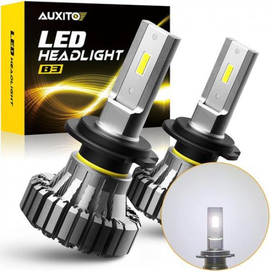 H7 LED Headlight Bulb Conversion Kit High Beam Low Lamp 6000K Super White