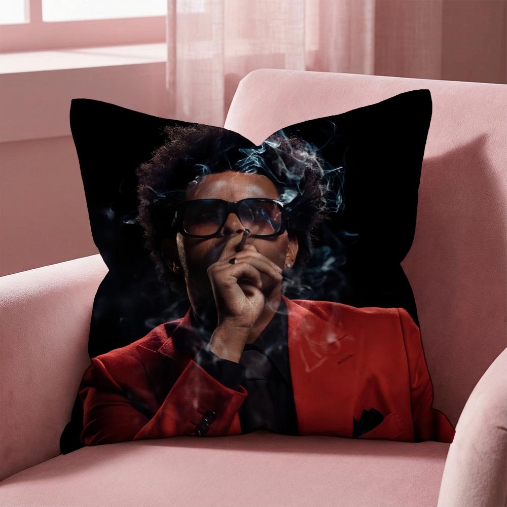 T-The Weeknd SINGER Kissenbezug Mehrzweck-Kissenbezug für Zuhause & Auto - Wendbar, Weich & Langlebig für den täglichen Gebrauch