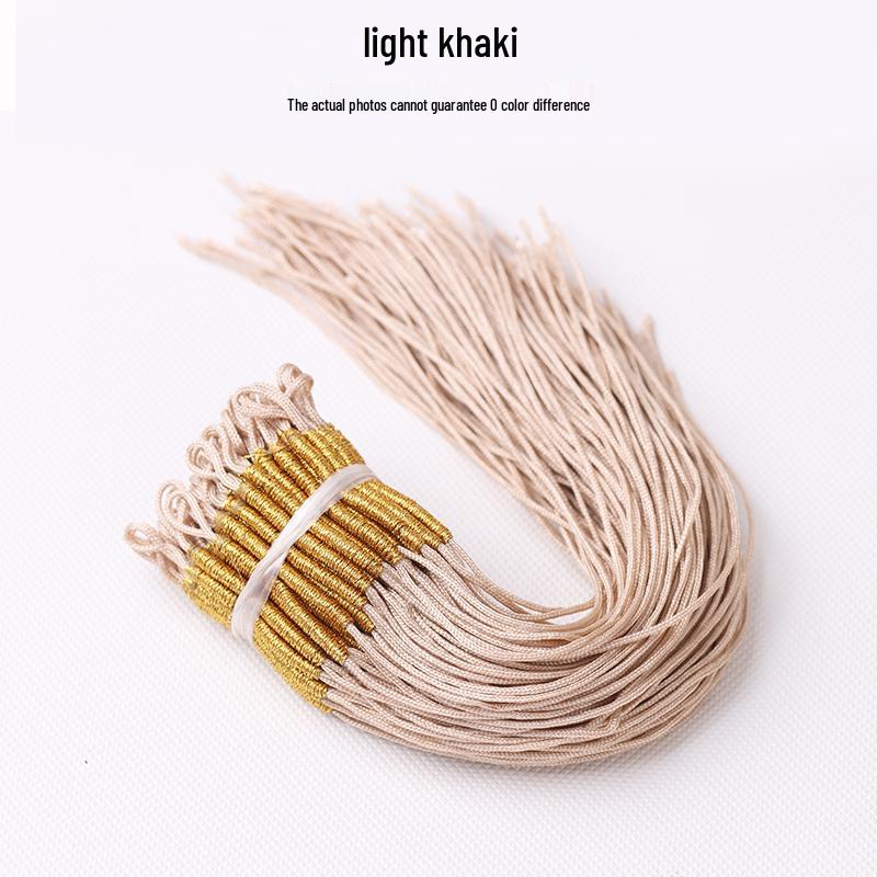 Hand-Woven Gold Wire Pull Ring Necklace & Bracelet Pendant with Movable Loop