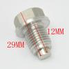 Stainless Steel Engine Magnetic Oil Drain Plug Screw Nut Bolt Oil Drain Sump Nut M12/14/16/18/20 1.5 1.25 1.75 Fuel System Fittings7