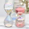 Sand Hourglass Kids Adults Gift Decoration Nordic Sand Clock Glass Sandglass for Desktop Festival Kitchen School Bedroom