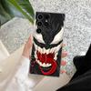 Marvel Venom Black Art Transparent S26 Case For Samsung Galaxy S26 S25 Ultra S24 S22 S26 Plus S20 S23 S21 S25 FE 5G Clear Cover
