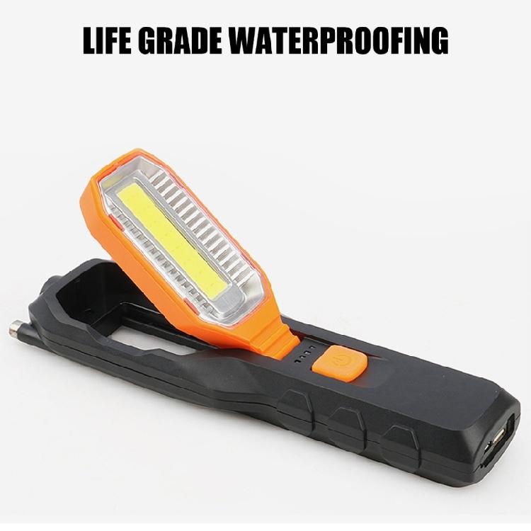Waterproofed Work Lamp Compacts Emergencies Light Charging Flashlights for Outdoor Activity