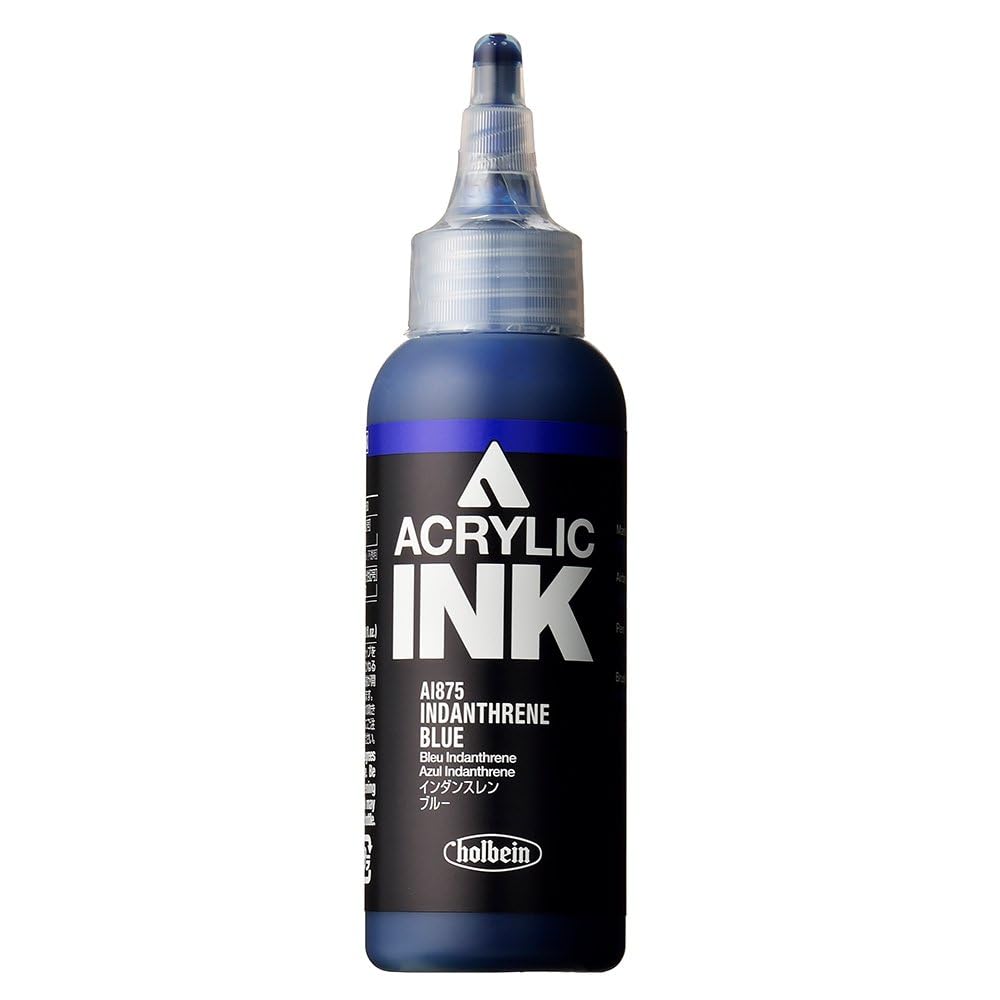 

Holbein Acrylic AI875 100ml Indanthrene Blue 15875 [Ink] -