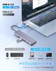 VVG HDMI Hub mit 100W PD Schnell 1 USB-Port 2 USB-Ports für 5Gbps Daten Slim Hub Kompatibel mit und Android Mac iPad iPhone und Mehr USB-C 5-in-1