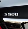 3D Chrome Letters S320L S400L S500 S500L S550 S600 4Matic Top ABS Emblem for Mercedes Benz S Car Trunk Nameplate Logo Sticker