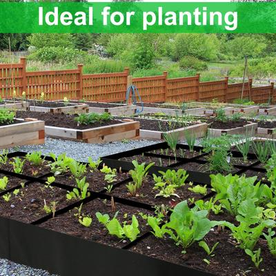 1Pcs Garden Planting Bed 4/8 Grids Reusable Fabric Garden Bags Portable Rectangle Grow Bag Large Vegetable Planting Bag for Yard
