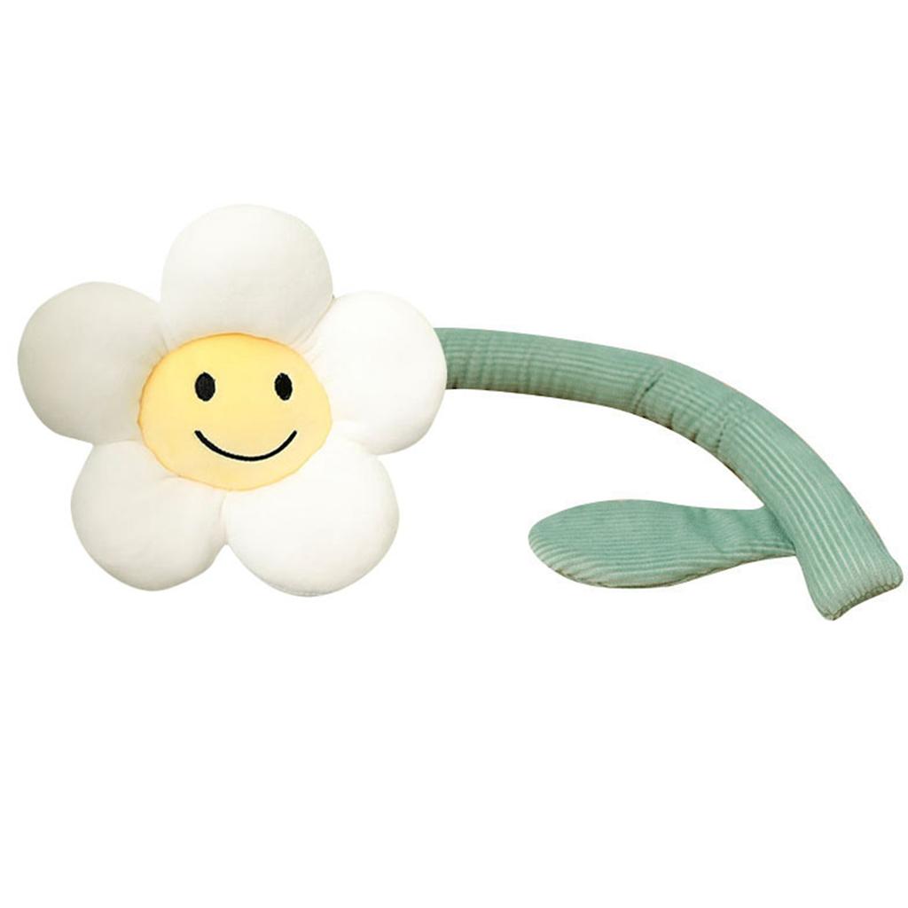 Curtain Holder Soft Flexible Cute Cartoon Sunflower Decorative Plush Curtain Tieback for Children Room Home Office