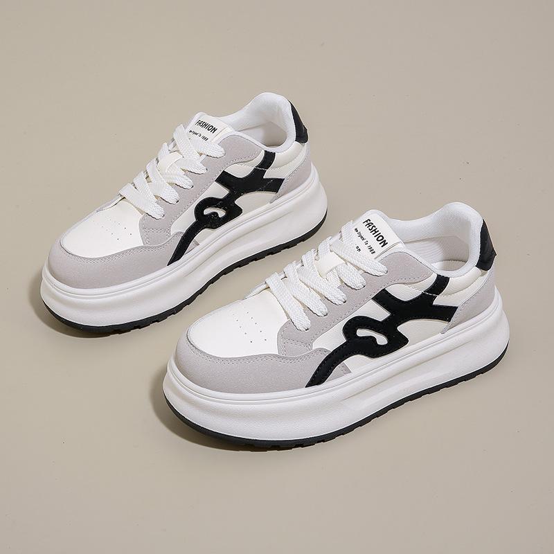 

Маленькие белые туфли детские осенние новые женские студенческие повседневные трендовые универсальные женские туфли уличный аукцион 35 чёрный