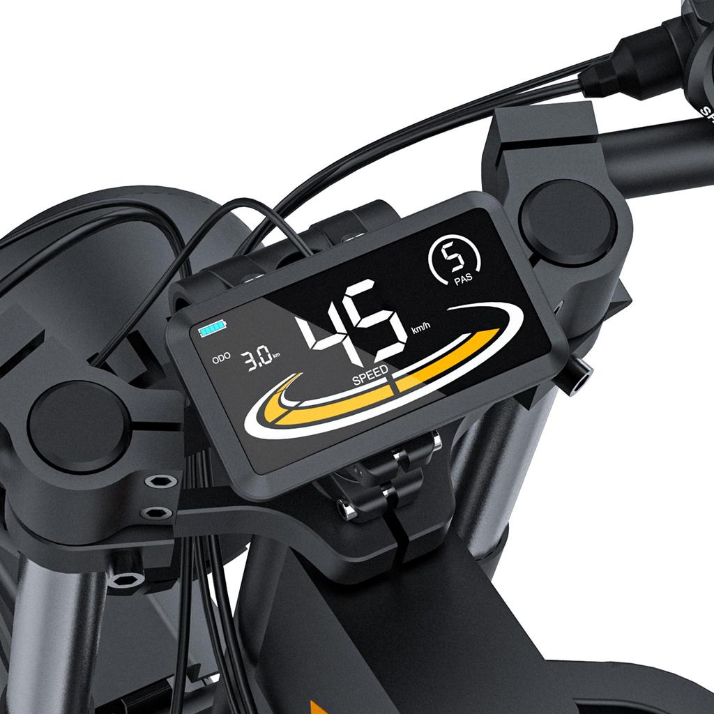 COSWHEEL GT20 Max Ebike 1500W 48V40AH Electric Motorcycle Max 145 Miles Fat Tire Mountain Electric Bike Adult Off-Road Bicycle
