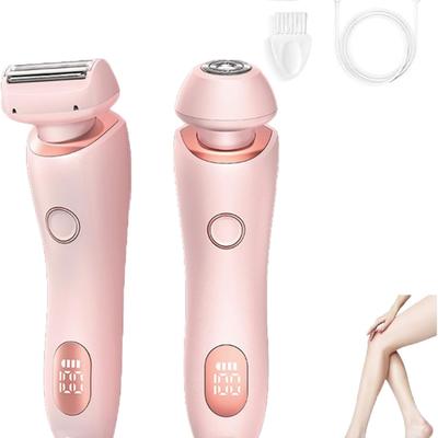 Modira Shaver, 2 In 1 Portable Electric Shaver, Wet & Dry Use Grooming Kit, Smooth Shave Pro for Women, for Armpit, Private Parts, Legs, Arms