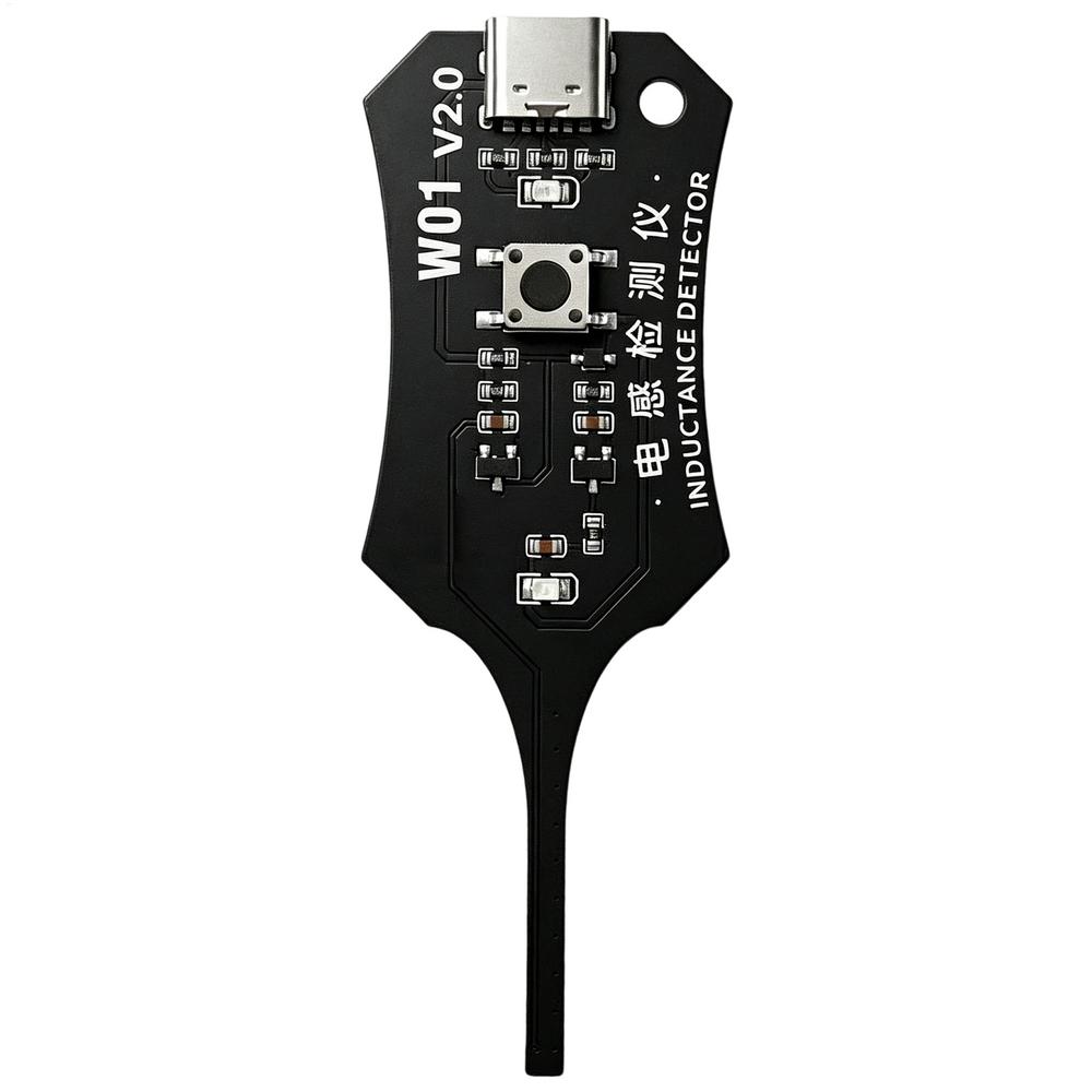 Inductor Detector Tool Motherboard Coil Tester for phone motherboard Repair Electromagnetic Induction Quick Fault Check чёрный