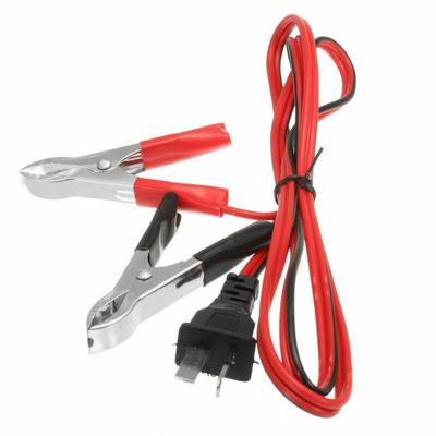 BRAVECOW 1.2M Generator Charger Cable Alligator Lip Cord Wire DC Charging Cord for Honda EU1000i-EU2000i-EU3000i