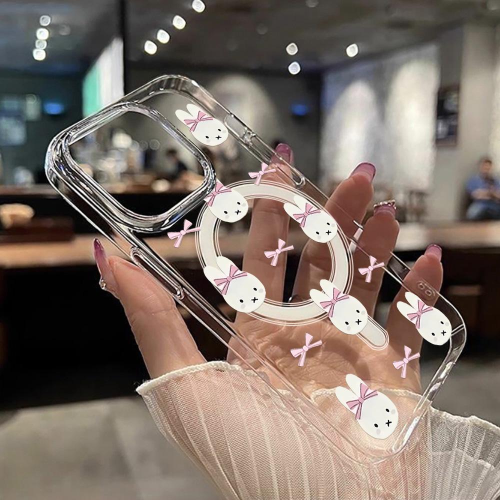 Magnetic Phone Case for iPhone 12 14 16 17 Pro 17 16 15 14 13 12 Pro Max  12 13 14 15  16 High Quality Shockproof Shell Full Protection Cute Style