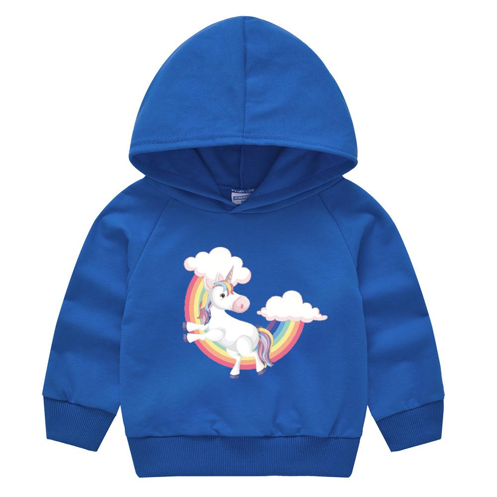 Frühlings- und Herbst-Kinderpullover Herren und Damen Kindergartenkinder Klassenkleidung Kinder Cartoon Kapuzenpullover