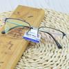 Glasses Frame Myopia Men'S Half Frame Metal Retro Square Glasses Frame Business Myopia Glasses Frame