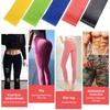 Portable Yoga Training Fitness Band Wear-resistant Elastic Resistance Bands Exercise Workout Equipment