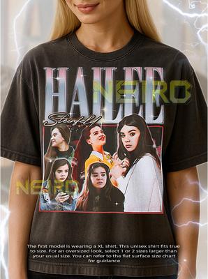 Hailee Steinfeld Bootleg Shirt, Vintage Actress Star Celebrity Performer Tee, 90s Retro Throwback T-shirt, Hailee Steinfeld Sweater