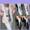 Elegante Damenmode Winter Dicke Mäntel mit langem Ärmel und warm gefüttertem Design