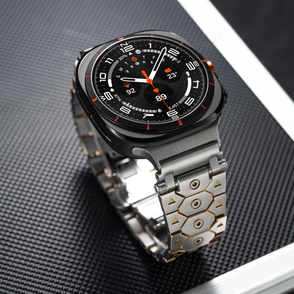 Metallarmband für Samsung Galaxy Watch Ultra 47mm Zubehör Edelstahl-Uhrenarmband für Galaxy Ultra 47mm Correa Armband