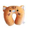 Creative PP Cotton Cartoon U-Shaped Neck Pillow - Cute Expression for Travel