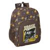School Bag Brown 33 X 42 X 14 Cm