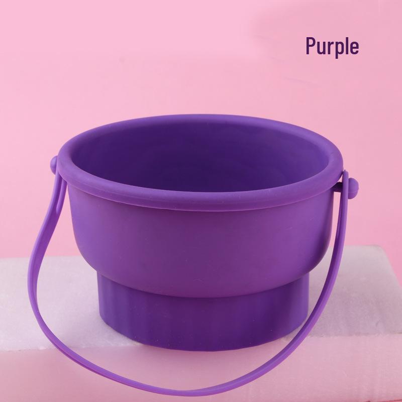 Silicone Makeup Brush Cleaning Bowl & Puff Drying Rack Set Integrated Cleaning Bowl