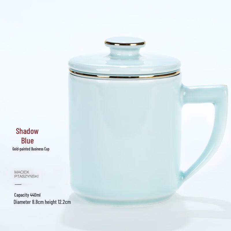 Jingdezhen Ceramic Office Tea Cup with Lid