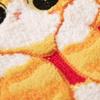 Cartoon Korallenvlies Handtuch für Küche Kawaii Katze Handabwischlappen Reinigungstuch Badezimmer Hängehandtuch Saugfähiger Putzlappen