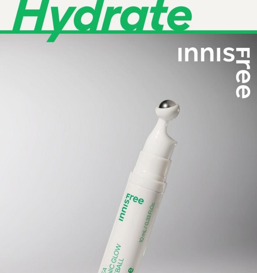 Innisfree Grüntee-Hyaluronsäure-Glow-Augen- und Gesichtsball 10 ml