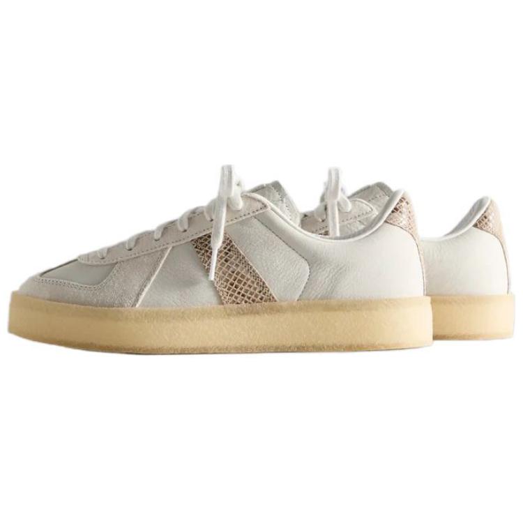 Ronnie Fieg x Clarks x adidas 8th Street BW Army Kithmas Unisex Sneakers Cream Crystal-White Brown JR5306